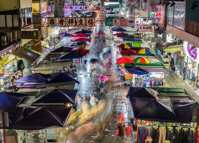 عکس | بازار رنگارنگ هنگ‌کنگ در عکس روز نشنال‌جئوگرافیک