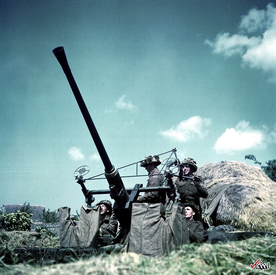 تصاویر رنگی منتشر نشده از نبرد نرماندی پس از ۷۰ سال