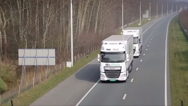 آزمایش کامیون‌های بدون راننده در جاده‌های انگلیس