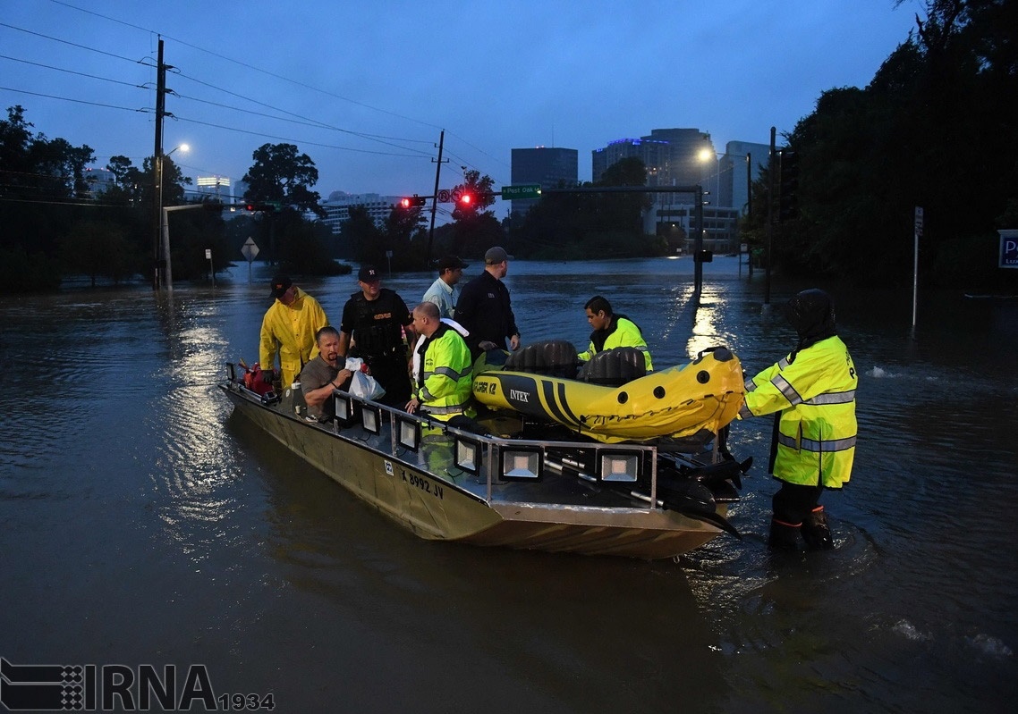 تصاویر | وضعیت اضطراری هوستون بعد از توفان شدید هاروی