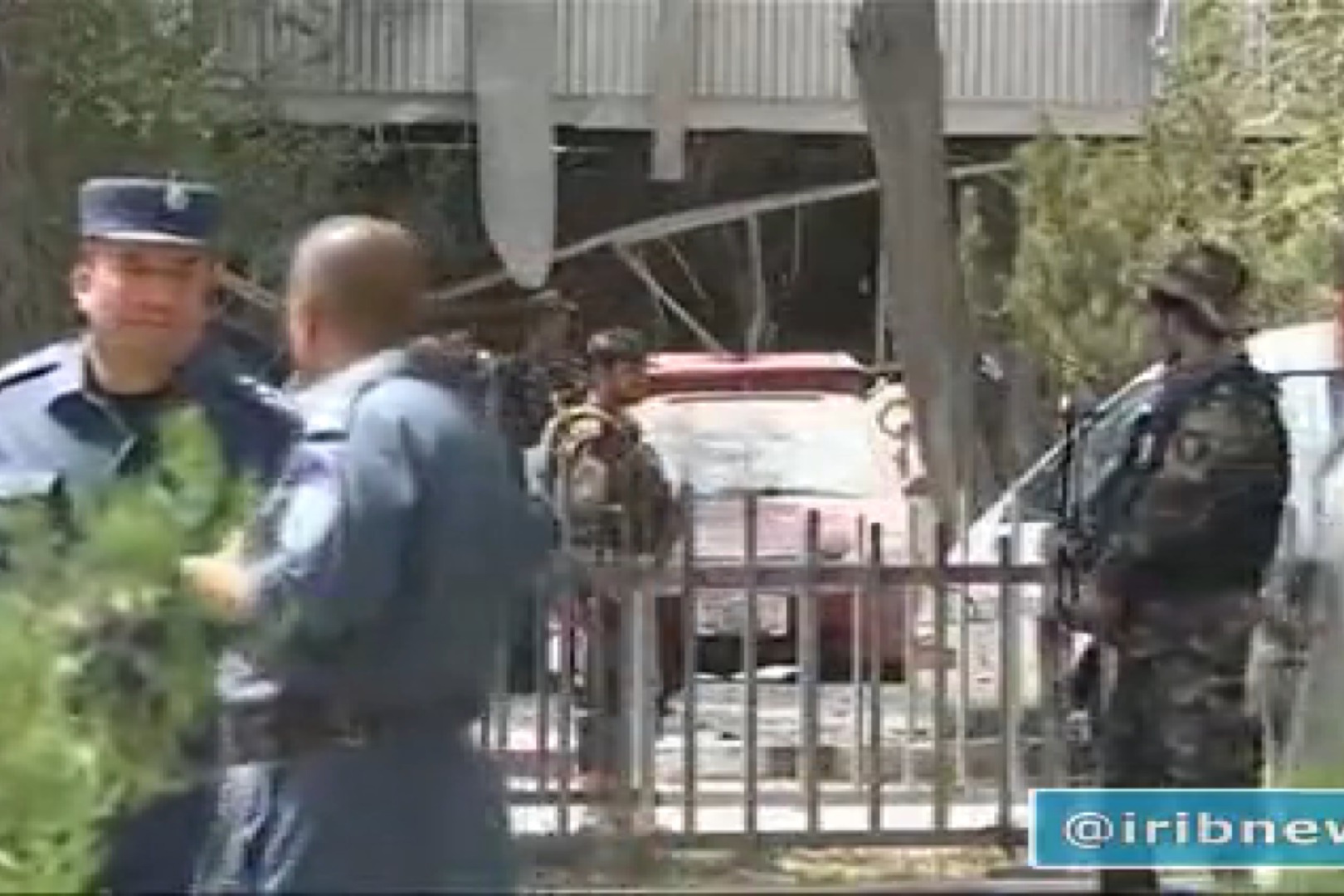 فیلم | انفجار در نزدیکی سفارت آمریکا در کابل
