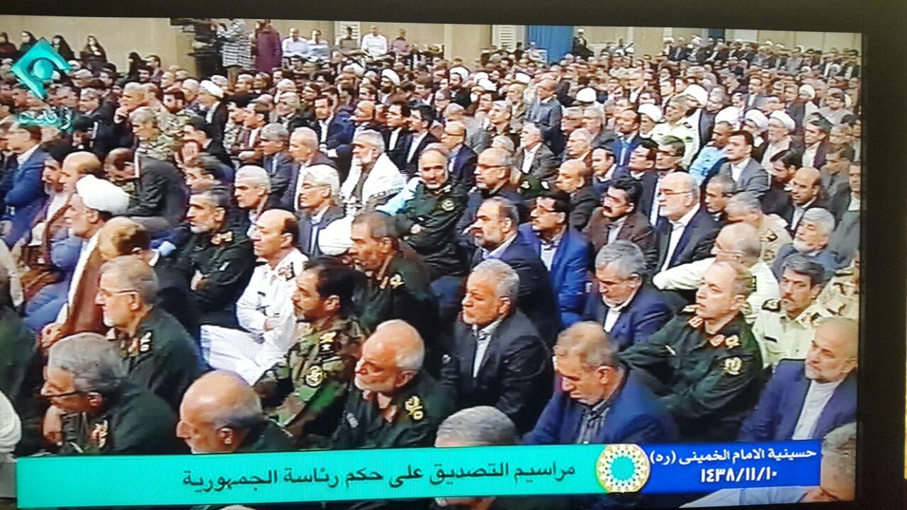 چهره‌های سینمایی و هنری که در مراسم تنفیذ حضور یافتند/ از منوچهر محمدی تا محمود عزیزی