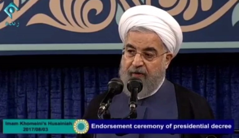 فیلم | روحانی: ریشه‌کن شدن فقر، از بین رفتن فساد، برابری در مقابل قانون حق مردم است