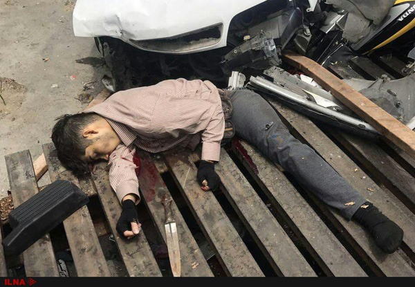 تصادف خودروی زانتیا با فرد زورگیر عمدی نبوده است