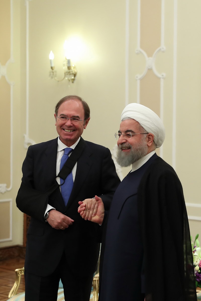 تصاویر | اولین دیدارهای رسمی روحانی بعد از مراسم تحلیف