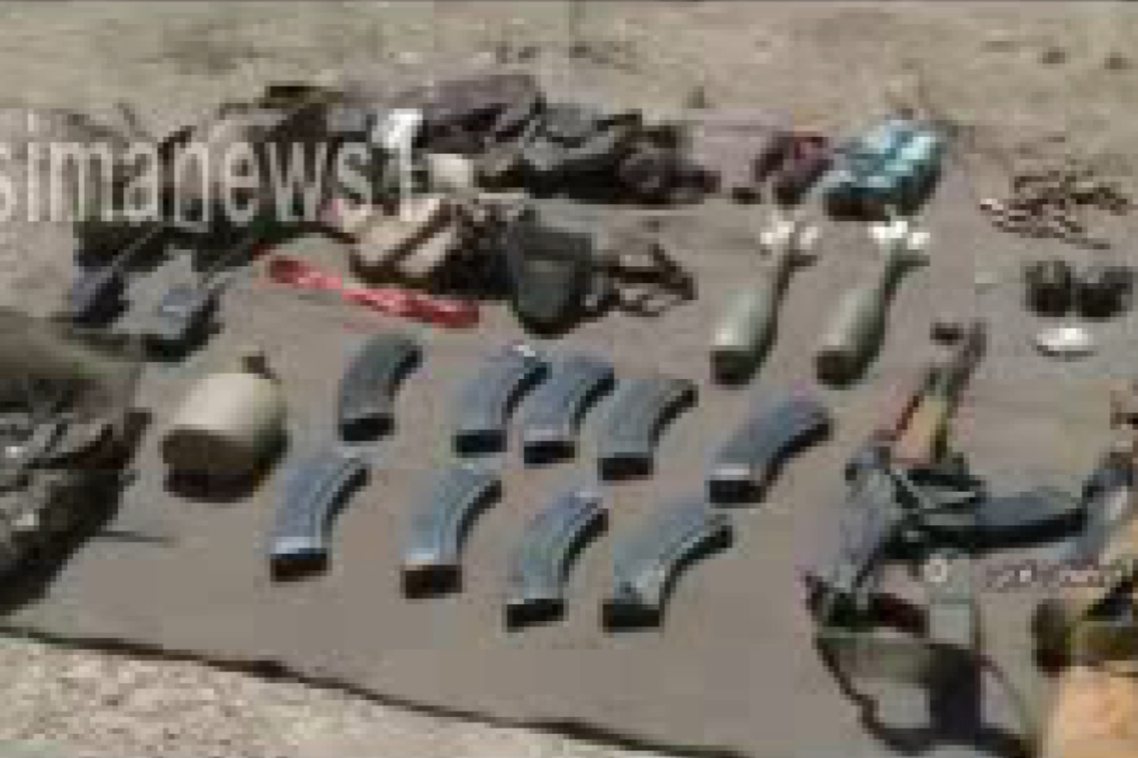 فیلم | اجساد و تجهیزات تیم تروریستی منهدم شده توسط سپاه در آذربایجان غربی