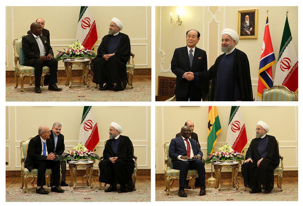 روحانی: ایران برای توسعه مناسبات با کشورهای دوست توجهی به خواسته‌های قدرت‌ها ندارد