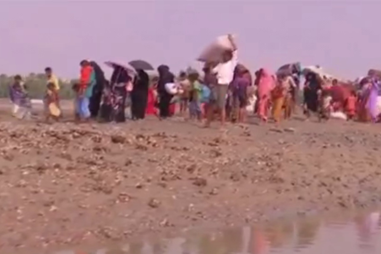 فیلم | مین‌گذاری مرز بنگلادش برای کشتن مسلمانان میانمار