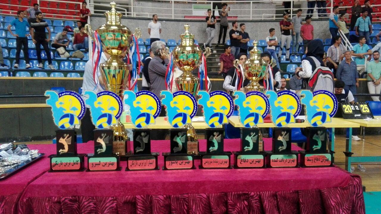 قهرمانی آذربایجان‌غربی در مسابقات قهرمانی جوانان والیبال کشور