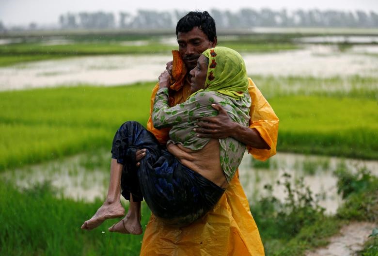 تصاویر | فرار ۳۷۰ هزار مسلمان روهینگیایی به بنگلادش