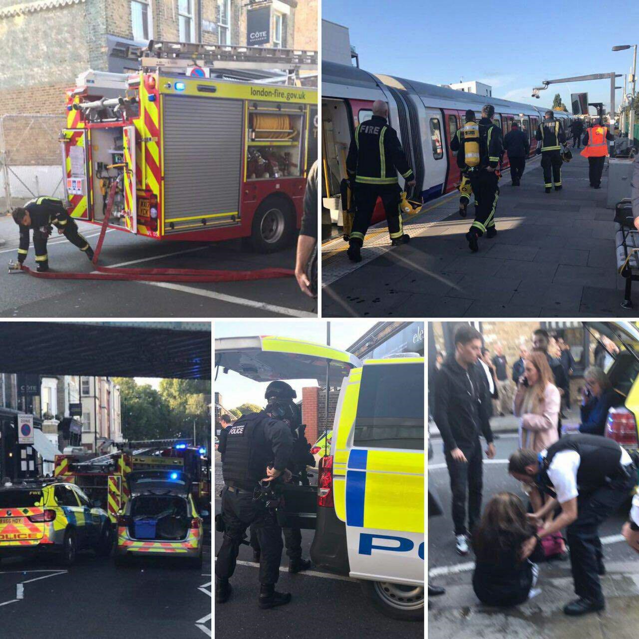 حادثه در مترو لندن/ پلیس: هنوز علت اصلی مشخص نیست