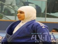 زهرا باقری نماینده جودو کار ایران در مسابقات داخل سالن آسیا