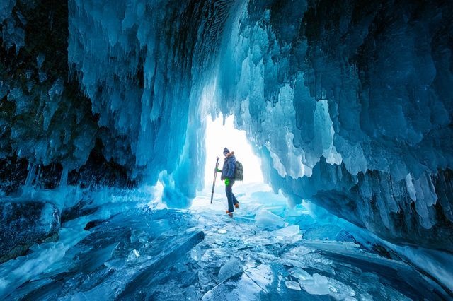 عکس | غار یخی سیبری در عکس روز نشنال جئوگرافیک