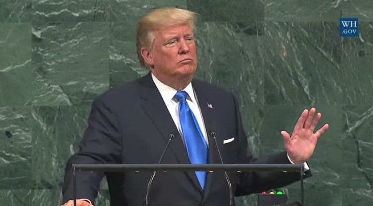 تصاویر | سخنرانی ترامپ در نشست مجمع عمومی سازمان ملل