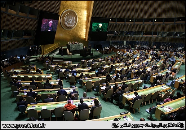 روحانی در سازمان ملل