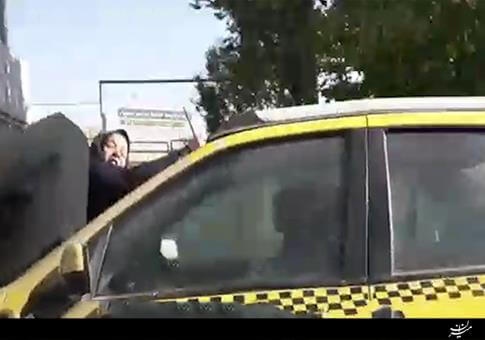 توضیحات پلیس درباره فیلم جنجالی راننده تاکسی در اصفهان/ اختلاف خانوادگی بود