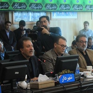اولین حضور اصغر نصیری شهردار کرج در جلسه رسمی شورای شهر 