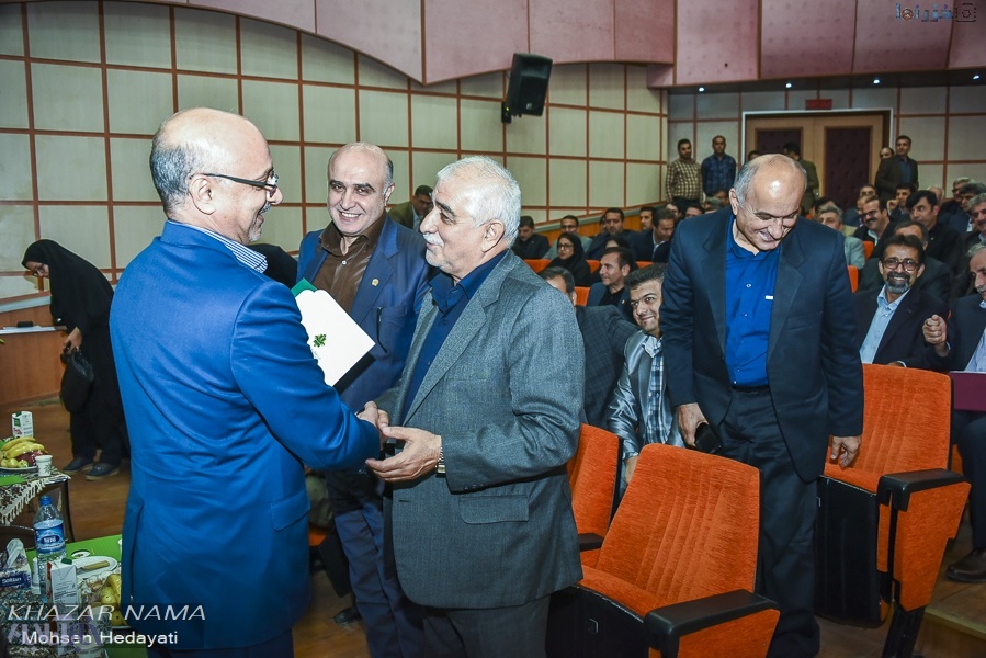 مراسم تکریم و معارفه مدیر شعب بانک کشاورزی استان مازندران