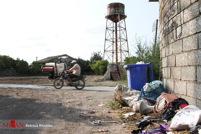 تصاویر | هجوم زباله‌ها به روستاهای سبز شمال