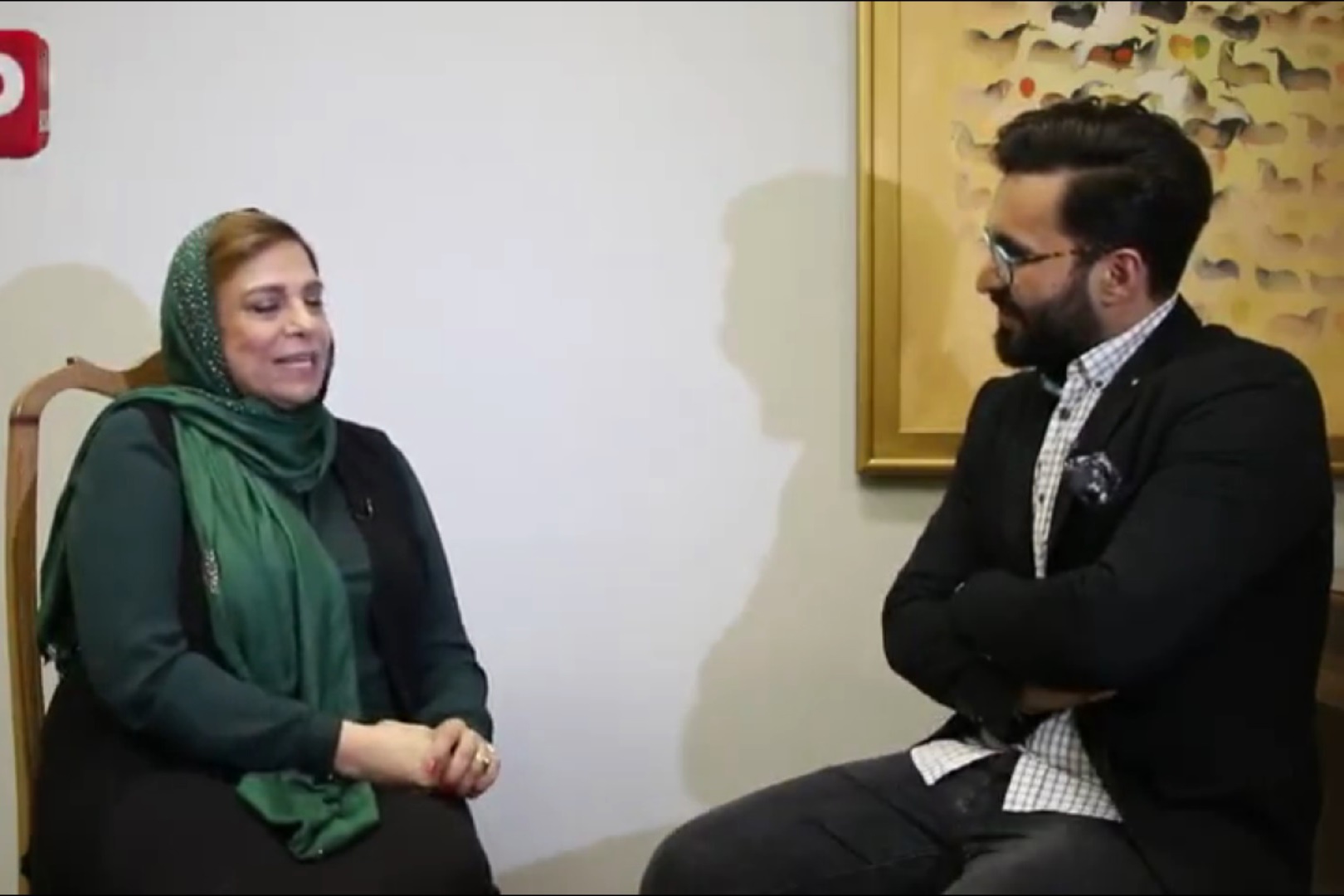 فیلم | حرف‌های بازیگر زن سینما در جشن ویژه‌ای که برای تولدش برگزار شد
