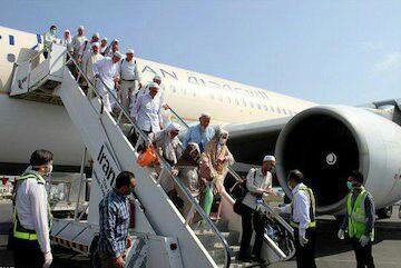  اولین گروه حجاج همدانی از طریق فرودگاه این شهر ساعت ۱۶ امروز به کشور وارد می‌شوند