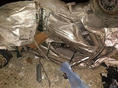 عکس | مرگ راننده پراید بر اثر سقوط به دره وردیج