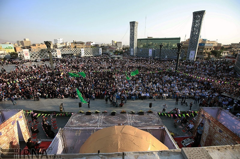 تصاویر | جشن یزرگ عید غدیرخم در میدان امام‌حسین(ع)