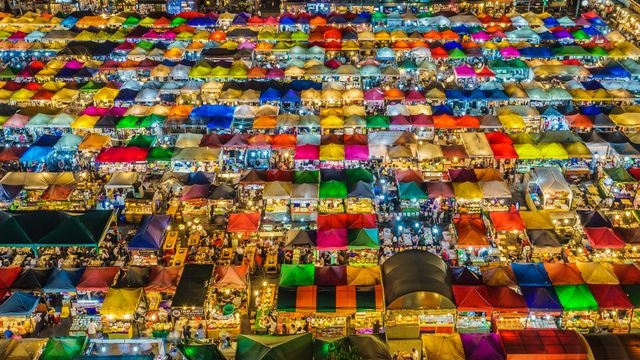 عکس | بازار شبانه تایلند در عکس روز نشنال جئوگرافیک