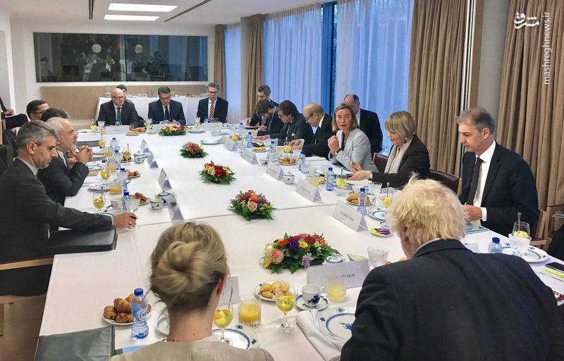 تصاویر | رایزنی برجامی ظریف در بروکسل 