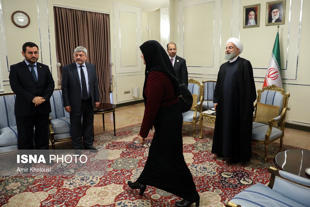 تصاویر | دیدار رئیس‌جمهور با مقامات عراق، الجزایر و قطر