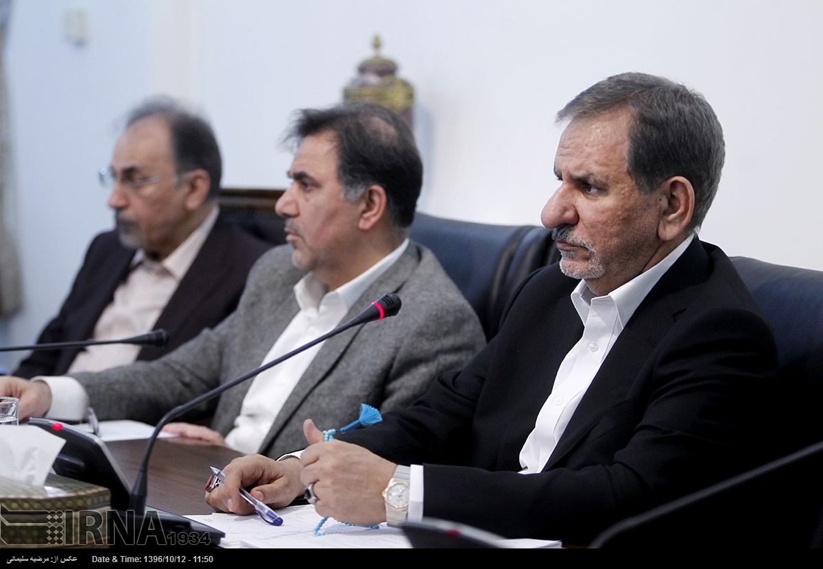 تصاویر | جلسه ساماندهی شهر تهران با حضور جهانگیری و نجفی