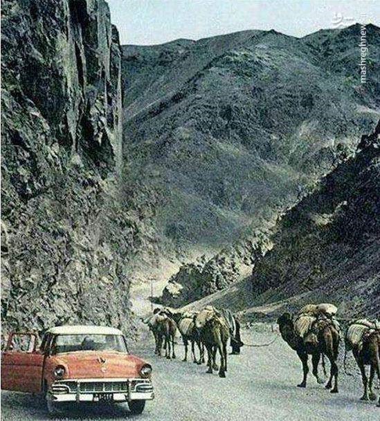 عکس | جاده هراز در دهه ۳۰