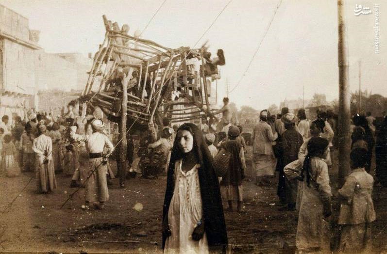 عکس | چرخ و فلک در بغداد ۱۰۰ سال پیش  
