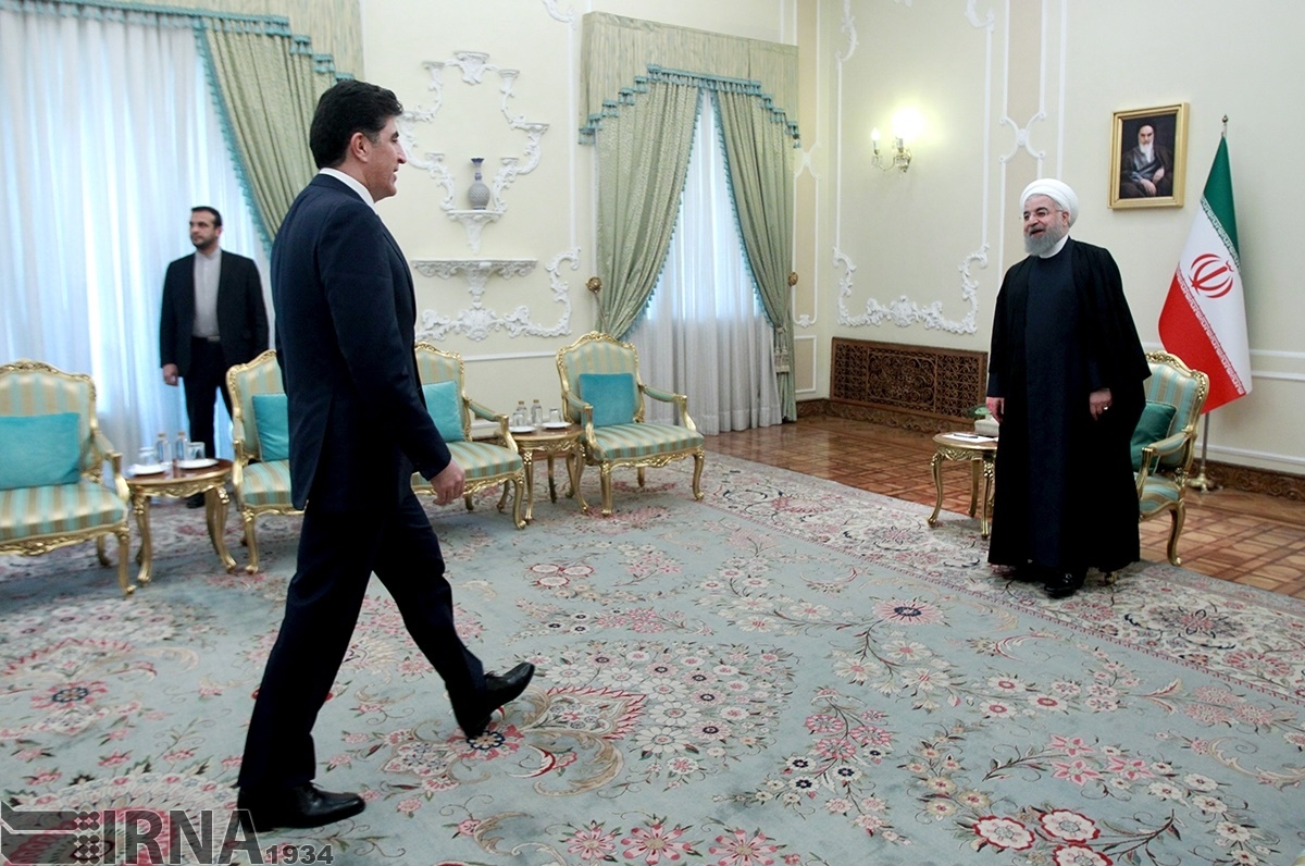تصاویر | دیدار نخست‌وزیر اقلیم کردستان عراق با رئیس جمهور