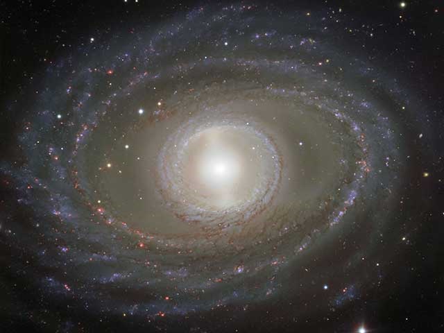 عکس| تصویر نجومی روز ناسا: آیا کهکشان ما هم این‌شکلی است؟