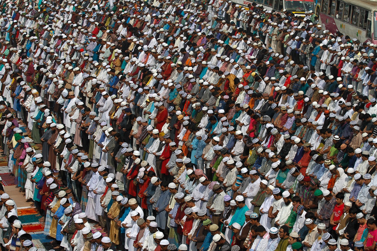 تصاویر | اجتماع عظیم مسلمانان از ۱۳۰ کشور جهان در بنگلادش