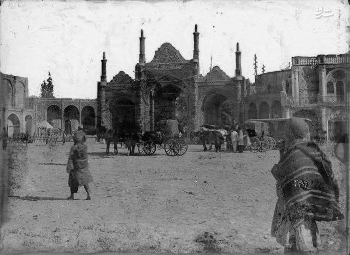 عکس | شکل و شمایل دروازه دولت در دوره قاجار