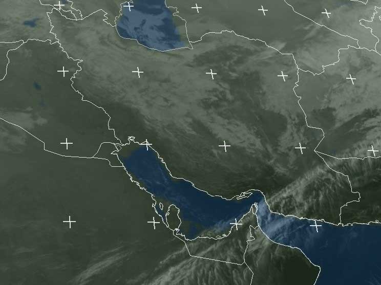 فیلم | نمای ماهواره‌ای آسمان ایران در ساعت ۹:۳۰ صبح دوشنبه/ برف و باران، ایران را ترک کرد؟