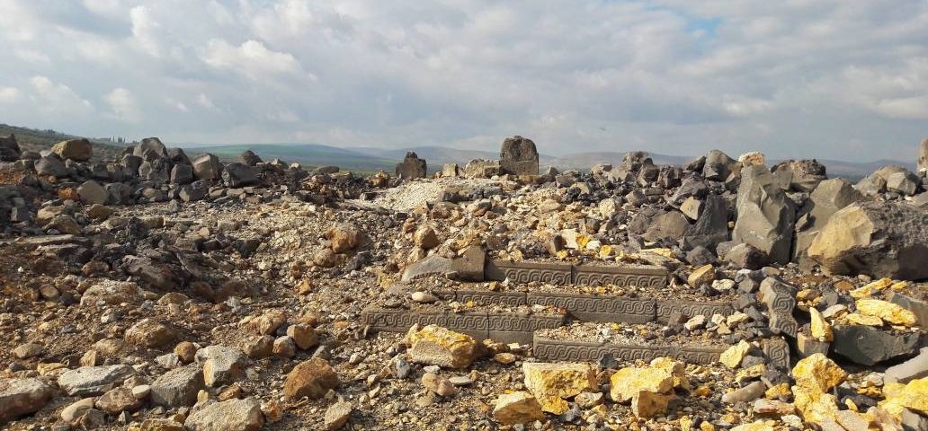 تصاویر | تخریب معبد ۳ هزار ساله توسط ارتش ترکیه