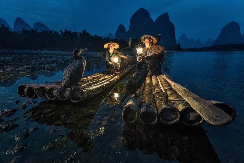 عکس | ماهی‌گیران سنتی چین در عکس روز نشنال جئوگرافیک