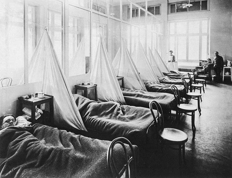 ۱۰ درس تاریخی از همه‌گیری آنفلوانزای ۱۹۱۸