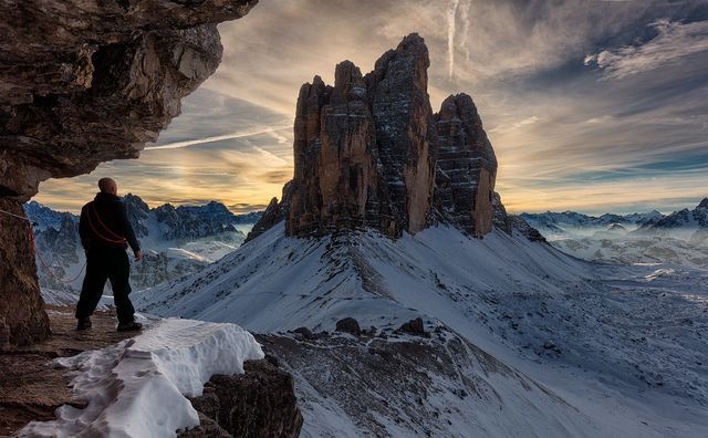 عکس | ۳ قله ایتالیایی در عکس روز نشنال جئوگرافیک