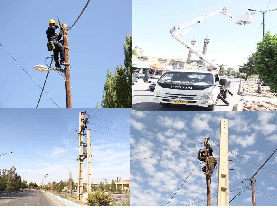اجرای طرح توسعه بیش از  11 هزار متر شبکه توزیع برق در شهرستان سمنان