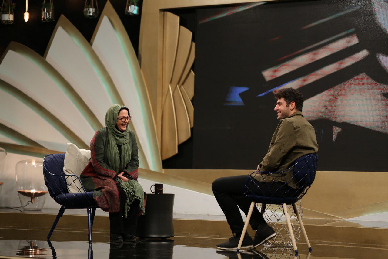 کنایه تند لاله صبوری به مهران مدیری در برنامه زنده
