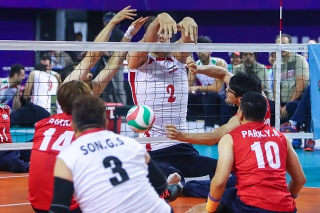 تیم ملی مردان والیبال نشسته ایران قهرمان آسیا شد