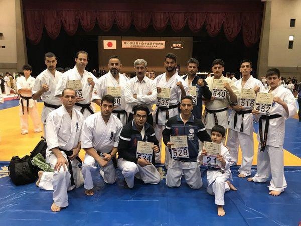 پایان دهمین دوره مسابقات کاراته کیوکوشین با درخشش ایرانی‌ها