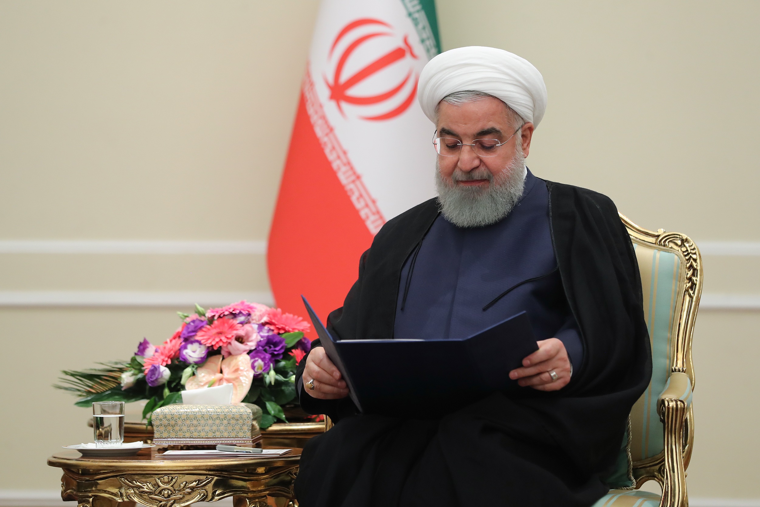 روحانی: ایران هیچ‌گاه به دنبال تنش با دیگر کشورها نیست