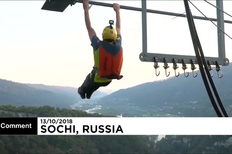 فیلم | جشنواره جهانی پرش از ارتفاع در سوچی روسیه