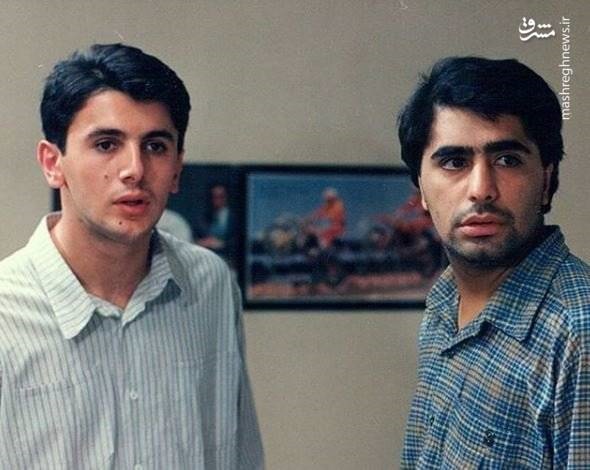عکس | امین حیایی و رضا شفیعی‌جم در سال ۷۰