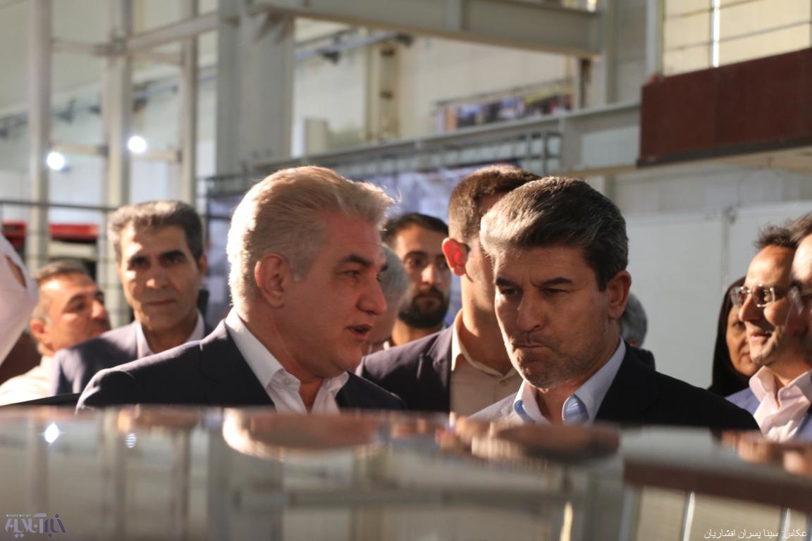 تصاویر | بازدید استاندار آذربایجان‌غربی و مدیرعامل سایپا از نمایشگاه خودرو ارومیه